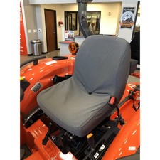 Durafit Seat Covers, Kubota Tractor L3301,L3901,L4701 In Dark Gray Twill Seat