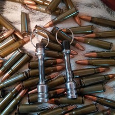 AK-47 Gas Piston Keychain Handmade Retro Art Ak47 Piston Kalashnikov Keychains
