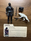G.I. JOE 1985 SNAKE EYES & TIMBER v2 100% Complete w/ Filecard Vintage Hasbro