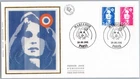 France FDC Paris 1991 Marianne Modern Interpretation
