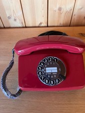 Kult Telefon FeTAp 791 TAE rot NEU OVP Wählscheibe Analog