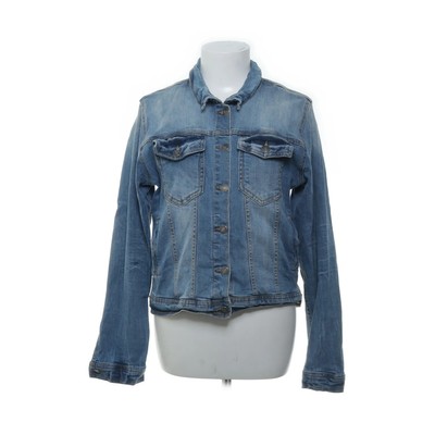 B.Young, Jeansjacke, Damen, Größe: 44, Blau, Baumwolle/Elasthan, Einfarbig #EuG