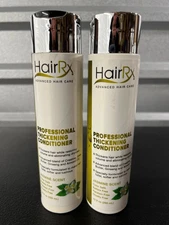 2x HairRx Professional Thickening Conditioner Dry Ends Jasmine Scent 8oz Italy