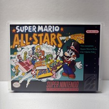 Super Mario All Stars SNES Universal Game Case Game Cartridge CASE ONLY 