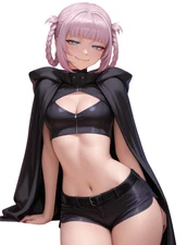 Nazuna Nanakusa Call of the Night Waifu Weatherproof Anime Sticker 6" Car Decal