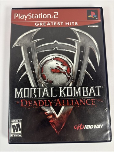Mortal Kombat Deadly Alliance Play Station 2, CIB! Tested! Buy with Confidence