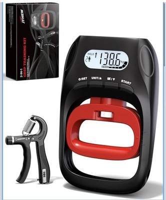 Grip Strength Tester Trainer Hand Dynamometer of 400lbs/180kg