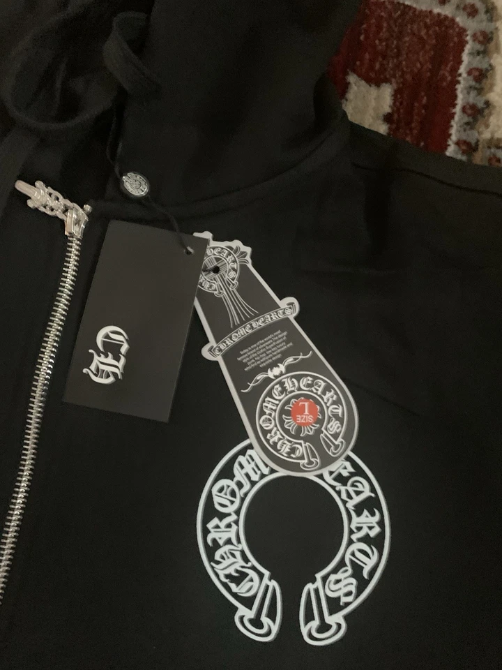Chrome Hearts 男式连帽衫尺寸 — 第 2/3 张图片