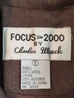 Focus 2000 By Charles Glueck Women’s Wool Military Sz 8 Jacket Grunge  — photo 6