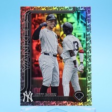 2025 Topps Update City Boys (A. Judge & J. Chisholm) Fanatics Topps Foil #US85