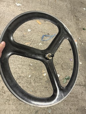 Vorderrad 3 Speichen Schlauchrad 700c Carbon Laufrad