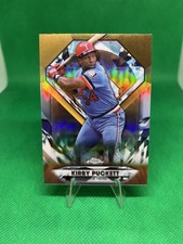 2022 Topps Chrome Update Series Diamond Greats Chrome Kirby Puckett #DGC-38