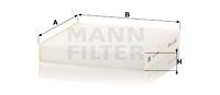 Mann-Filter CU20006 Filter, Innenraumluft FüR Abarth Passend FüR Fiat Lancia
