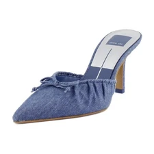 Dolce Vita Kairi Womens Heels Blue Denim