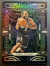 2022-23 Panini Obsidian Kawhi Leonard #123