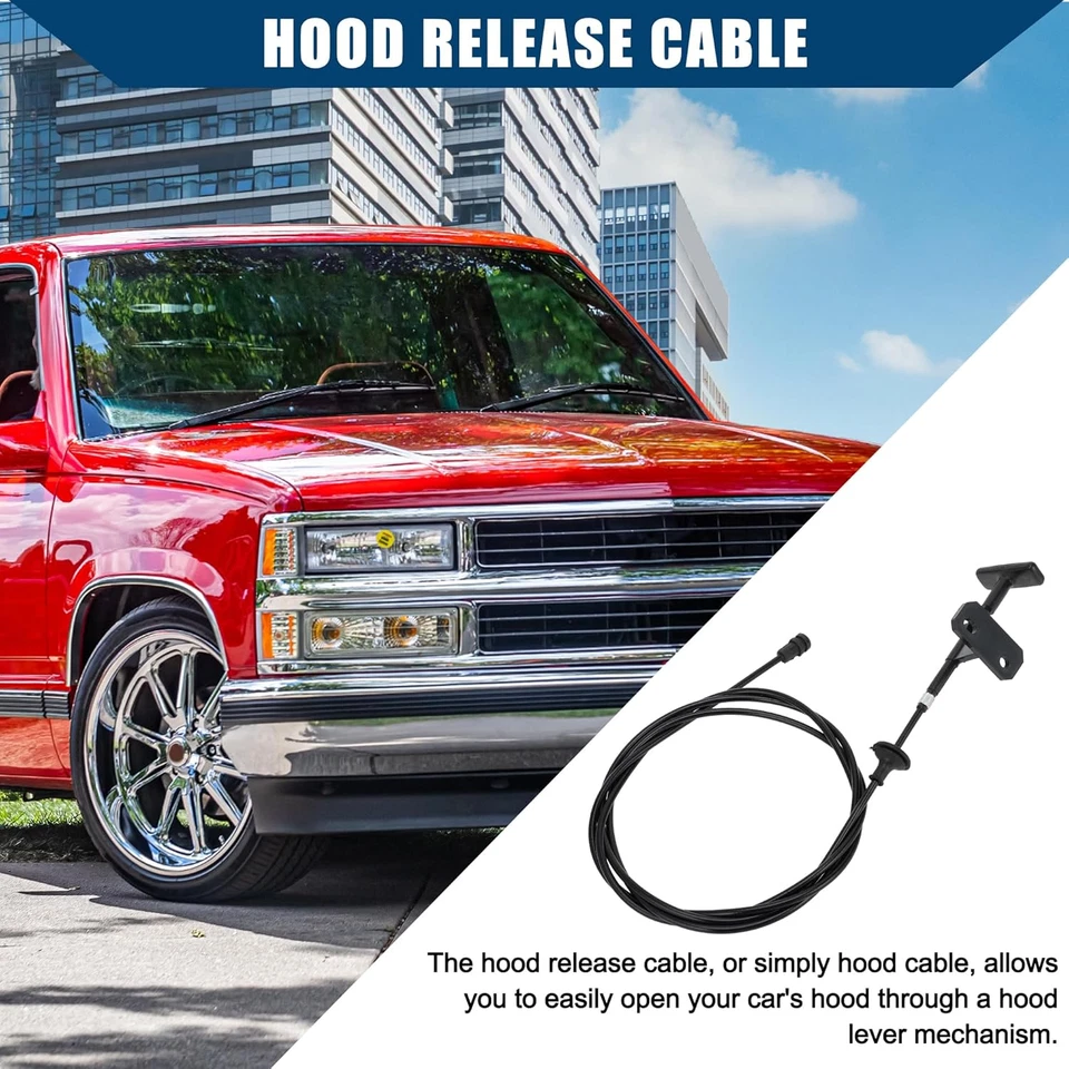 Nº14039963 / Capó/Cable de liberación para Chevrolet Suburban C10 1984-1986 para GMC Su Foto 3 de 4