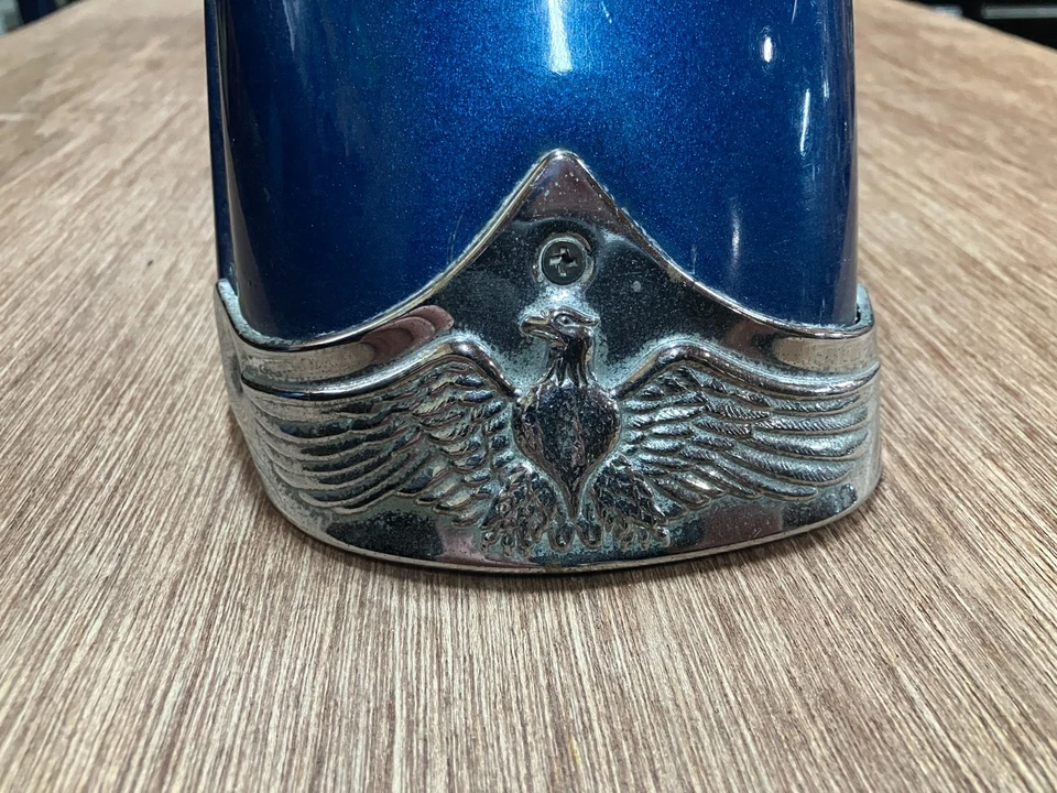 Guardabarros delantero Harley Ironhead Sportster FX FXE Superglide pintura original azul Foto 4 de 4