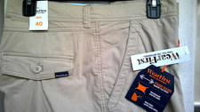 WearFirst Mens Flex Waist Cargo Shorts Size 40 NEW