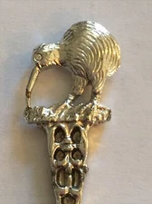 Vintage Souvenir Spoon Collectible Kiwi