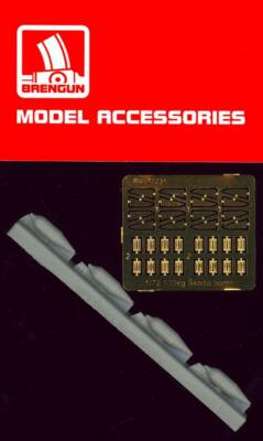 Brengun Models 1/72 SKODA 100kg BOMB (INTERWAR PERIOD) Resin & Photo Etch Set