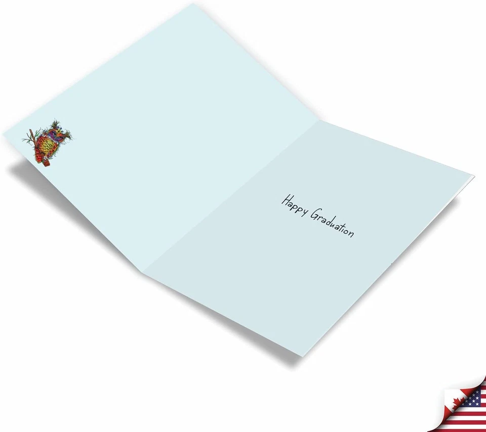 NobleWorks Graduation Greeting Card (Graduate) with 5 x 7 Inch Multicolor - Image 2 of 4