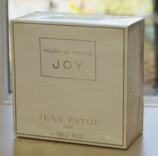 Vtg * JOY by JEAN PATOU * POUDRE DE TOILETTE /PERFUMED POWDER 6 oz 180 g SEALED