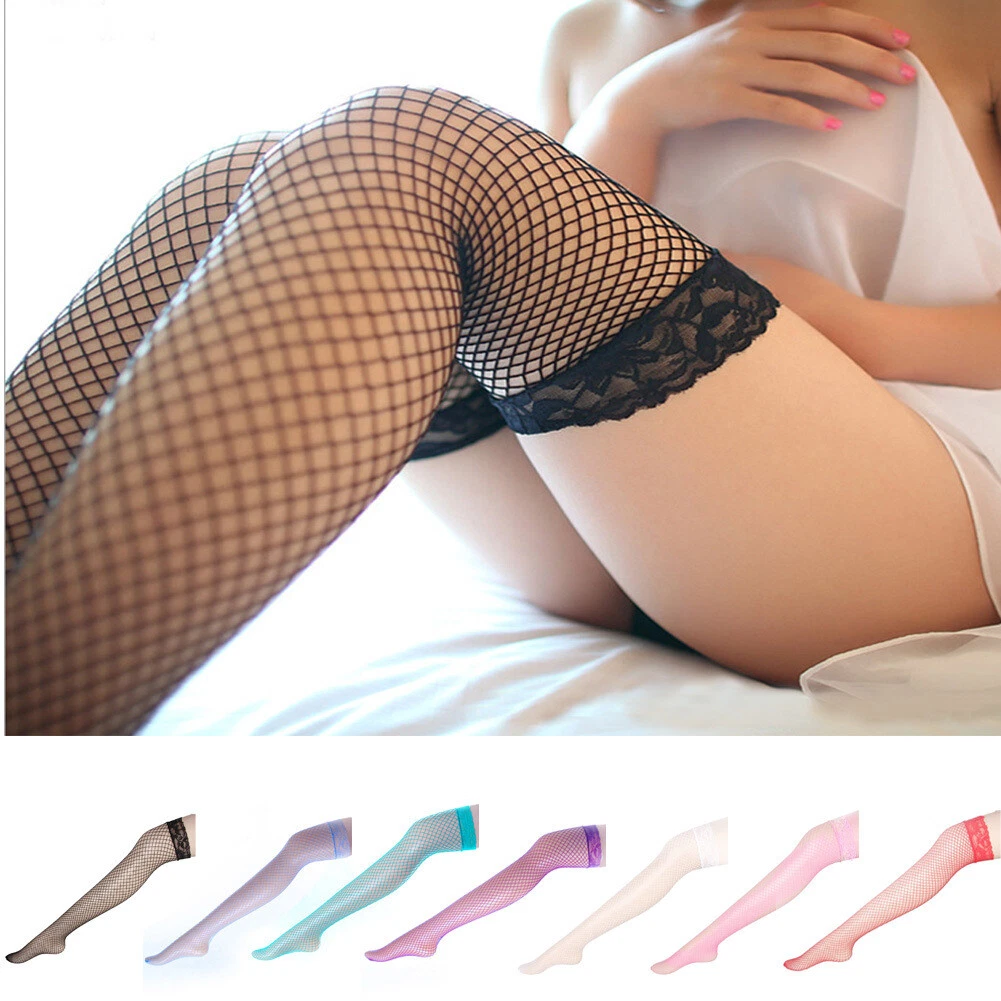 Sexy top mesh stockings