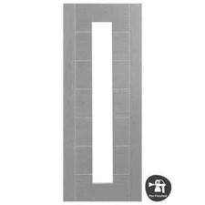 XL joinery Palermo Internal Door Prefinished glass panel 2040mm H x726mm £369.99