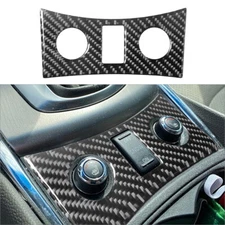 For 2010-2013 Infiniti G37 Carbon Fiber Interior Seat Heated Button Cover Trim