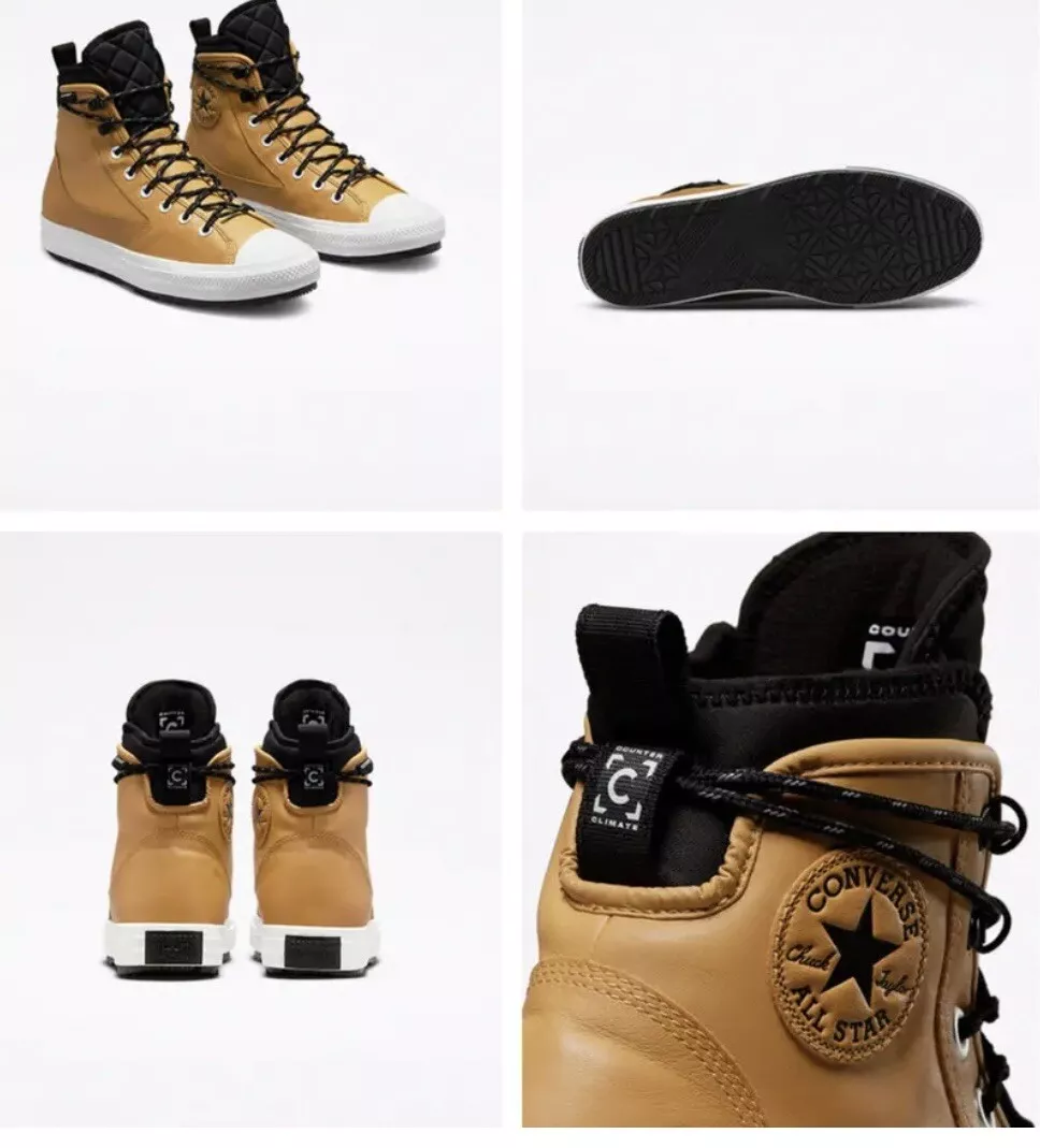 NEW CONVERSE CTAS ALL TERRAIN HI Waterproof Leather Boots Shoes