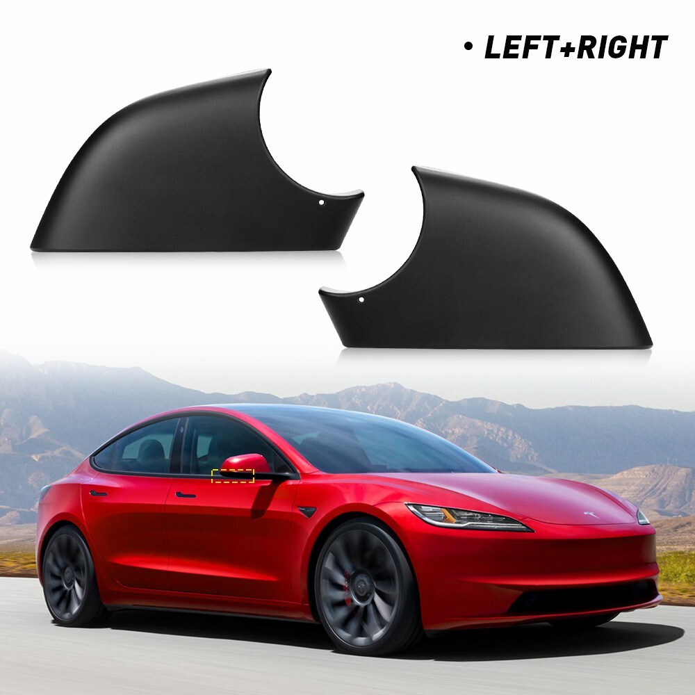 Fits For 2017 2018 2019 2020 2021 2022 Tesla Model 3 Rearview Mirror Cover Trim
