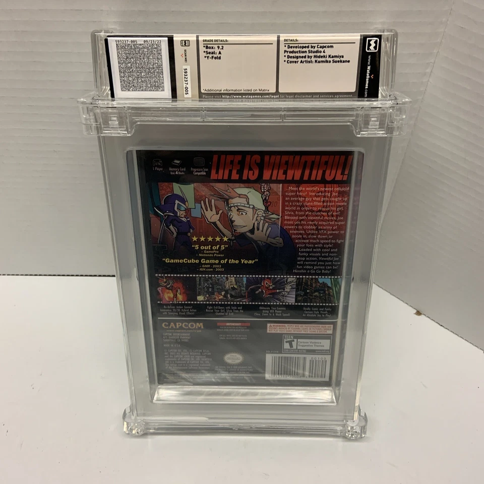 Viewtiful Joe Nintendo GameCube 2003 Players Choice Brand New Wata 9.2 - Image 4 of 4