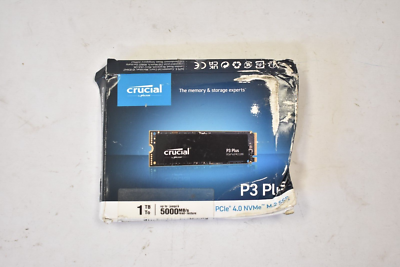 Crucial 1TB Internal SSD Card M.2 2280 P3 Plus 5000MB/s