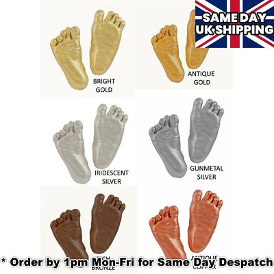 CRAFTMILL BIG 3D BABY HAND & FOOT CASTING KIT up to 6 plaster alginate handprint footprint
