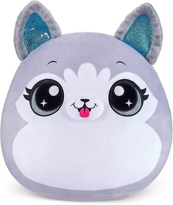 Coco Squishies 12'' Hyper The Husky Plush by ZURU New with Tag