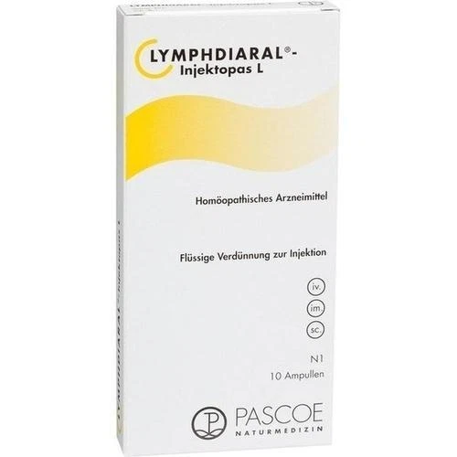 PASCOE PHARMAZEUTISCHE PRÄPARATE GMBH LYMPHDIARAL INJEKTOPAS L Ampullen 10 St PZN 788407