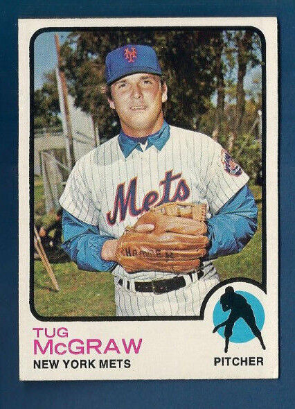 1973 TOPPS METS TUG MCGRAW CARD #30