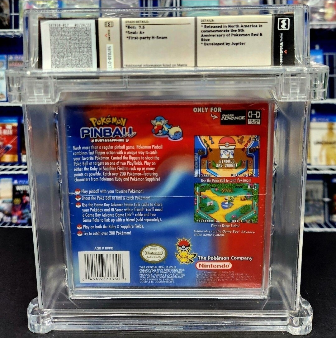 Pokémon Pinball: Ruby and Sapphire (Nintendo Game Boy Pokémon Pinball: Ruby and Sapphire (Nintendo Game Boy