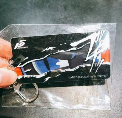Persona 5 Japan Morgana Cat Acrylic Keychain Charm Ikebukuro Limited Sega Rare