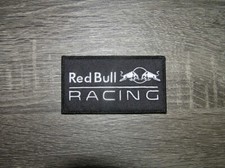 Red Bull Racing Black Motorsports Energy Drink Iron On Patch 3.75" x 2"