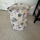 Storage Basket, Nursery Hamper Canvas Laundry Basket Foldable with Waterproof...