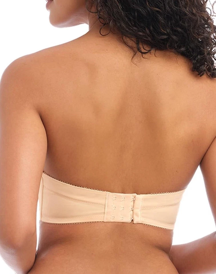 Sujetador negro sin tirantes moldeado Freya 30D Deco UW para mujer, correas no incluidas nuevo con etiquetas Foto 2 de 4