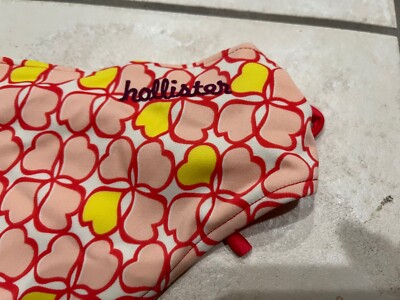 HOLLISTER SEXY HEART’S ❤️ DESIGN VACATION BEACH-BIKINI SWIM BOTTOM XS/S