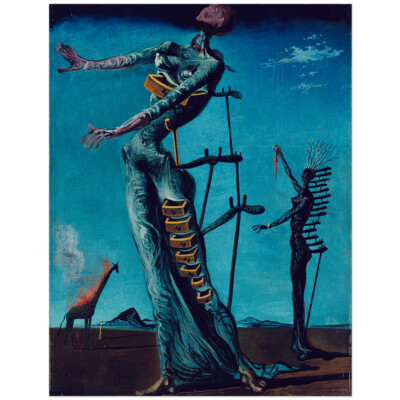 Salvador Dali, Die brennende Giraffe 11003000390