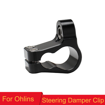 Lenkungsdämpfer Klammer Für Ohlins 2-tube Stabilizer Mount Clamp Aluminum Black