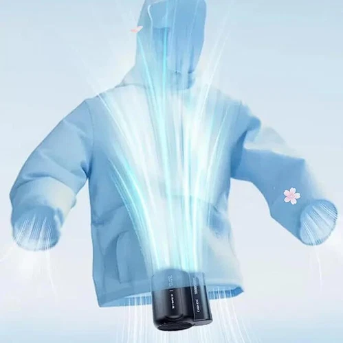2024 Cool Clip Fan Under Shirt Cool Clip Waist Fan Clip-On Portable Air Cooler - Bild 4 von 23