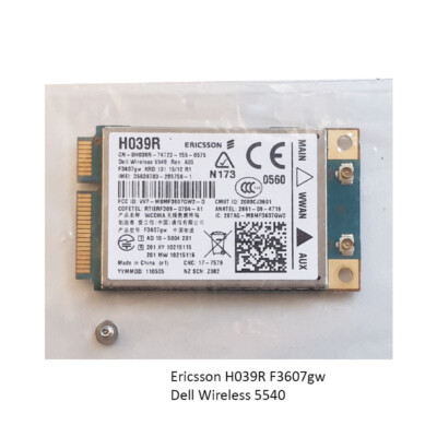 Ericsson F3607gw DELL UMTS WWAN 5540 Mobile Broadband Latitude E4310 0H039R