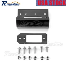 UTV Black Steel Winch Top Mount Plate For Can-Am Defender MAX HD7/HD8/HD9/HD10