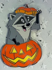 2025 Disney Parks Halloween Pumpkin Pals Mystery Pin Meeko Pocahontas ONLY