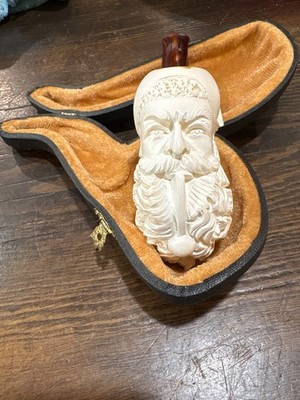 Altinay Block Meerschaum Smoking Pipe With Box